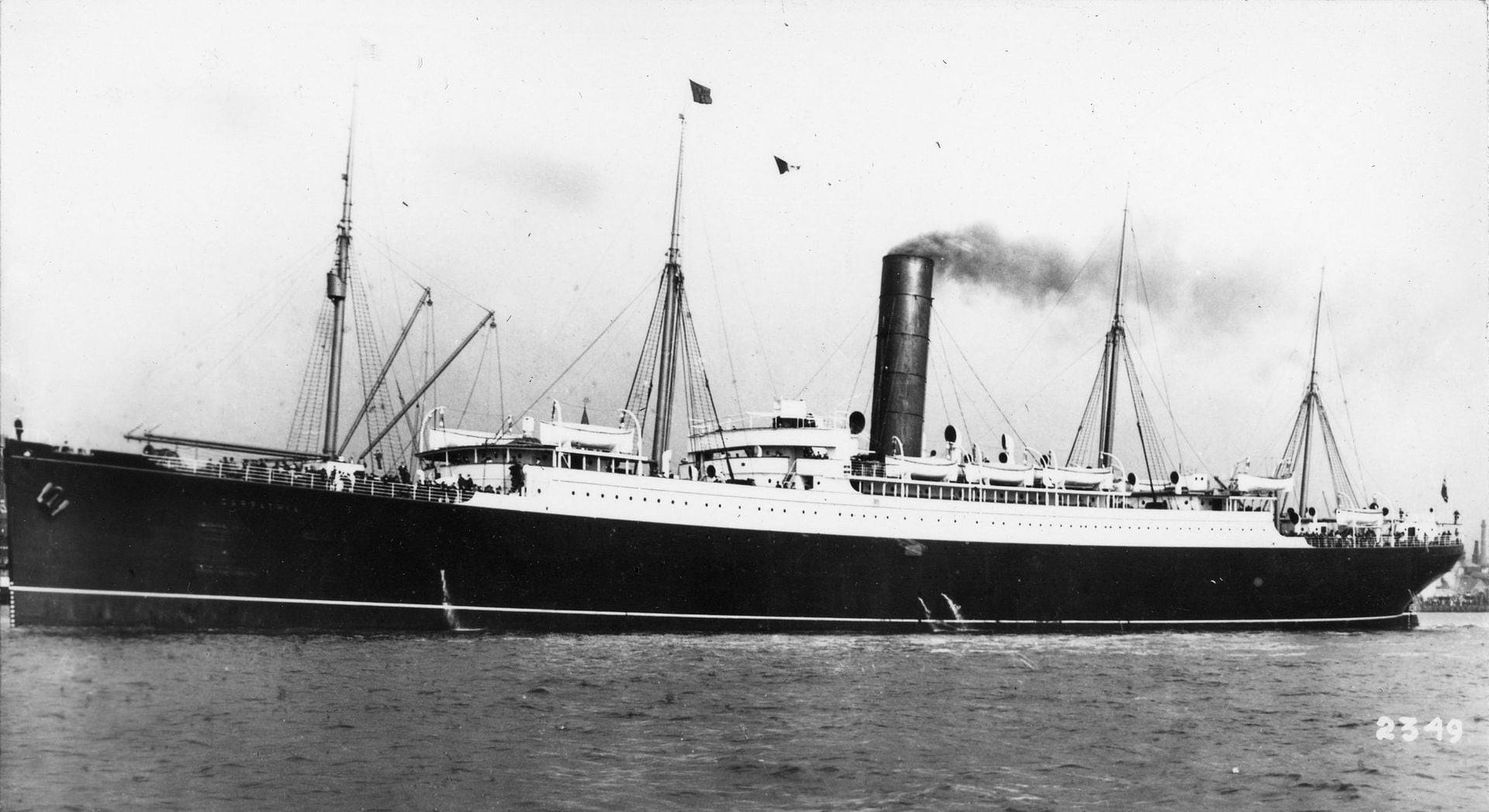 RMS Carpathia – в тени «Титаника»